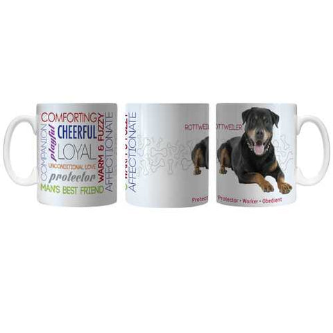 Pet Coffee Mug 11oz Rottweiler Special Order