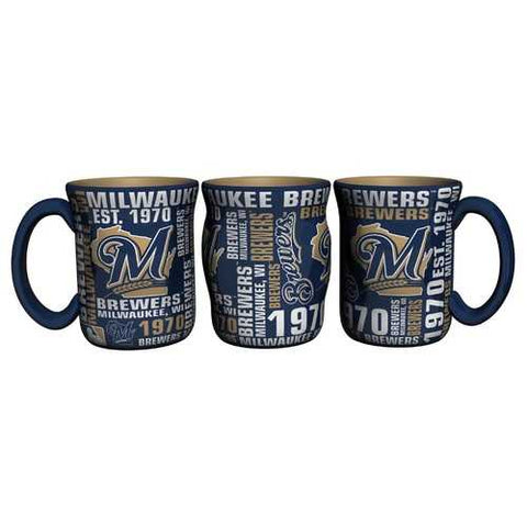 Milwaukee Brewers Coffee Mug 17oz Spirit Style