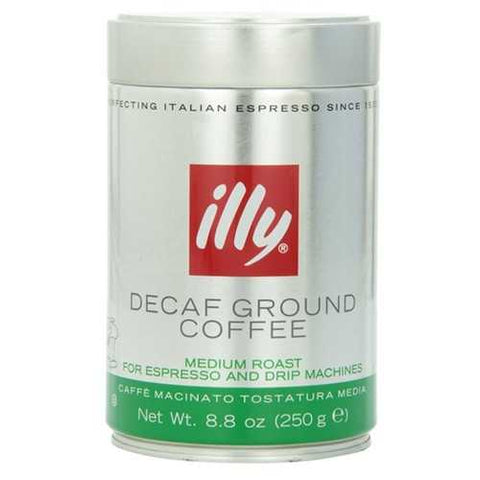 illy Decaf Medium Roast Ground Coffee  (6x8.8 OZ)