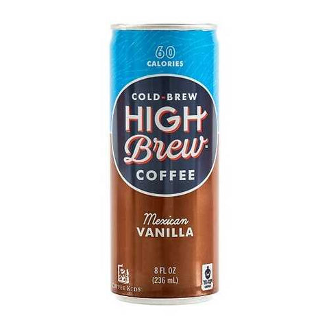 High Brew Coffee Mexican Vanilla (12x8 OZ)