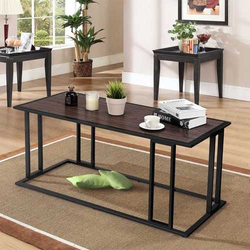 Living Room Essentials Cocktail Accent End Coffee Table